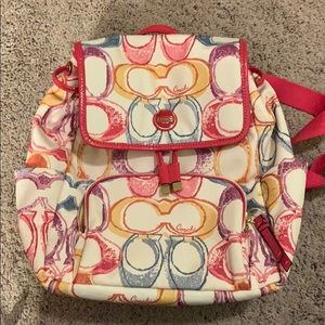 Coach backpack - like brand new